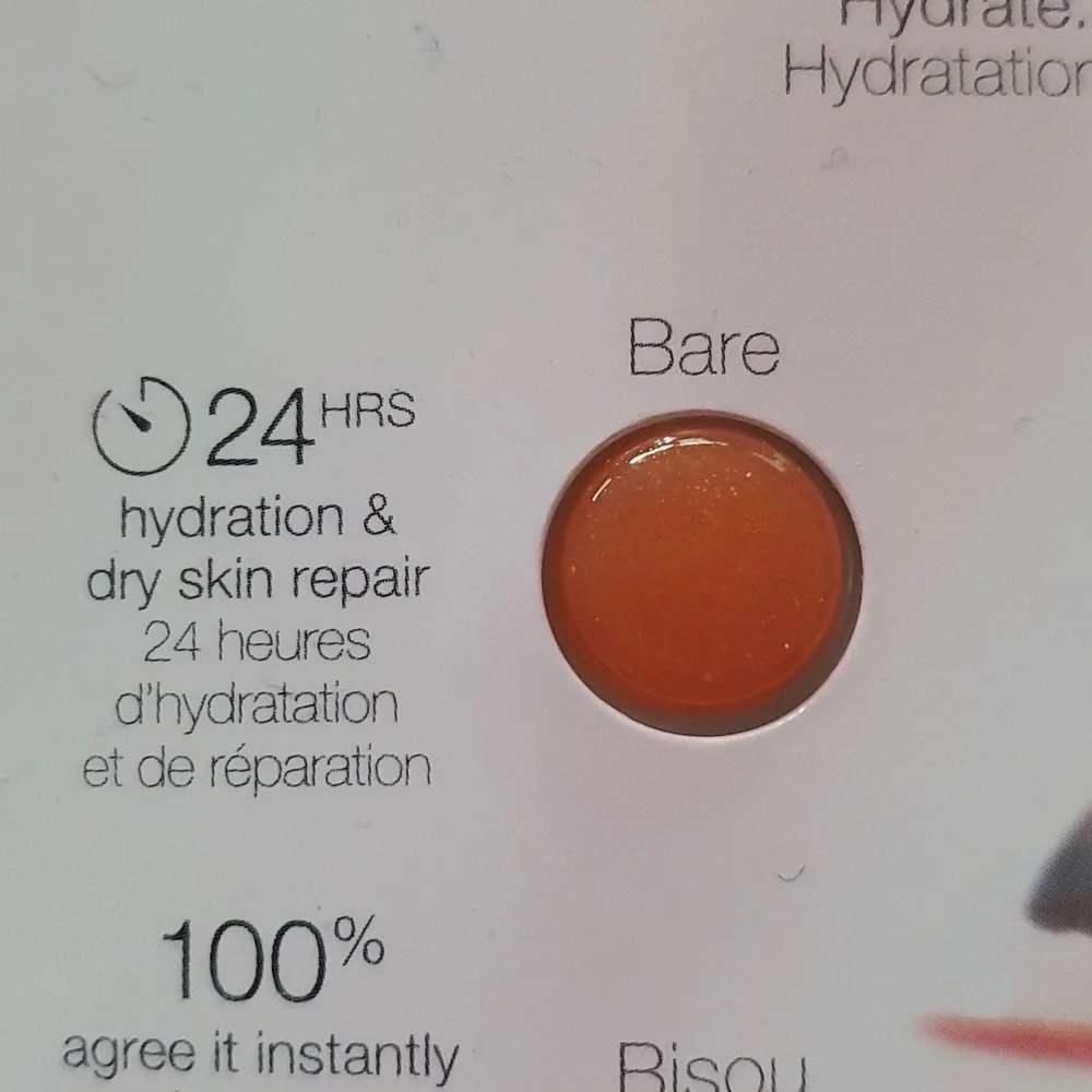 RMS Beauty‎ 3 Travel Size Liplighte Cream Lip Glosses in Bare, Bisou, and Rhythm